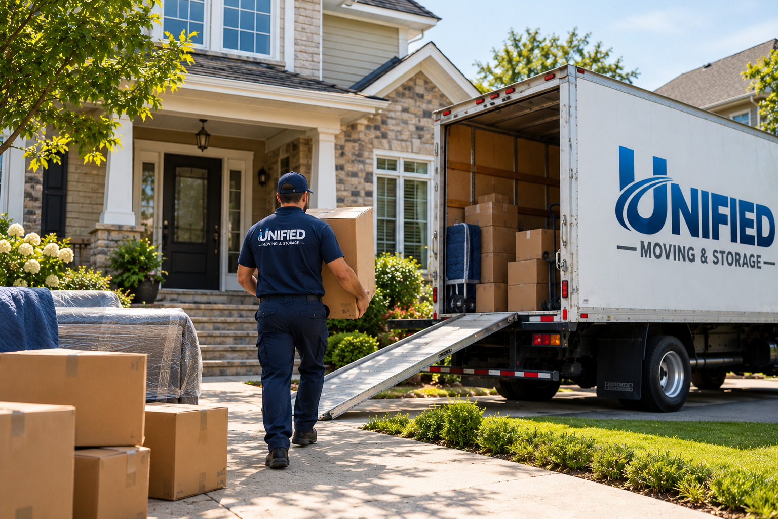 Residential moving services